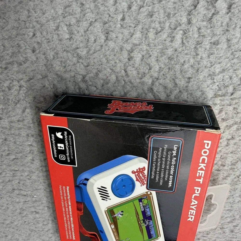 NISP My Arcade Bases Loaded Pocket Player DGUNL-3278 Portable Gaming System